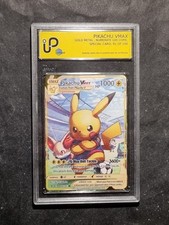 POKEMON - PIKACHU VMAX - GOLD METAL CARD - GRAAD - NO PSA BGS - 91 OF 100