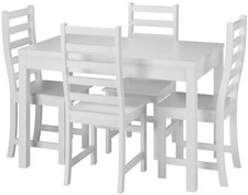 Set bianco acqua tavolo - bianco,