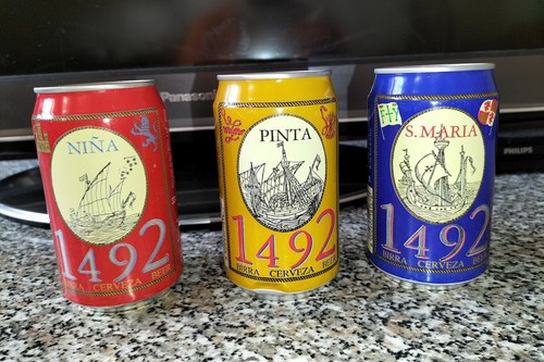 Lattine birra vintage - vintage, navi