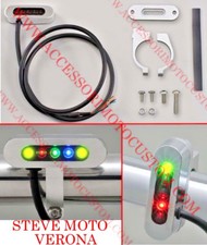 Strumento cromato spie led - strumento,