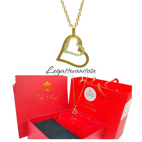 Collana donna con cuore - donna,