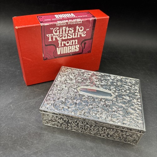 Viners cigarette case boxed - viners,