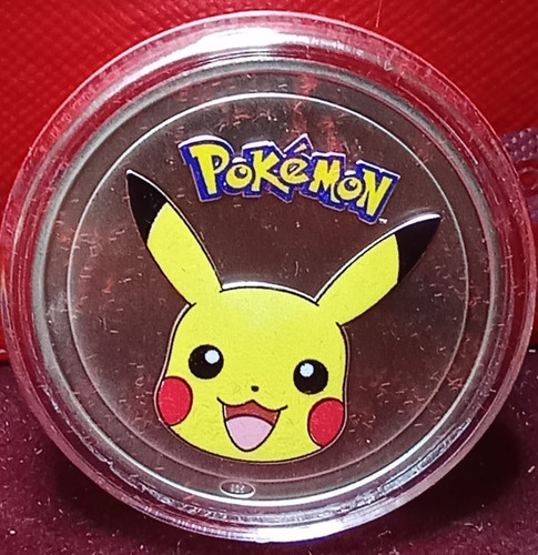 Medaglia argento pokemon ipzs - pokemon,