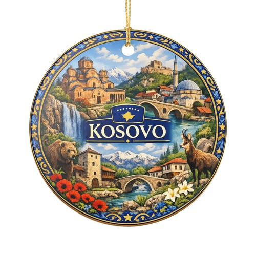 Ornamento kosovo decorazione - kosovo,