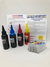 CARTUCCE RICARICABILI PER EPSON 16 / 16XL WORKFORCE WF2530WF + INCHIOSTRO