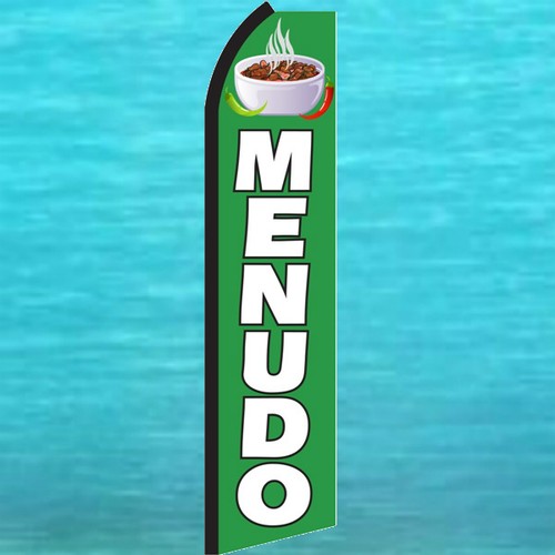 Menudo bandiera swooper verde - menudo,