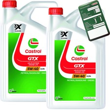 2x 5L olio motore Castrol