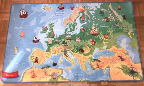 Tappeto bambini europa - bambini,