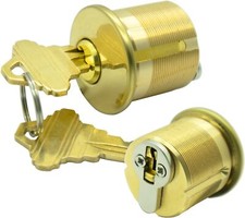 2PCS Cilindro serratura porta
