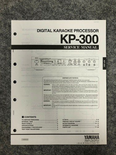 Yamaha 300 karaoke - yamaha,