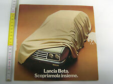DEPLIANT ORIGINALE LANCIA BETA