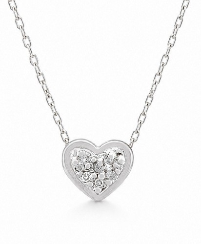 Collana ciondolo diamante - collana,
