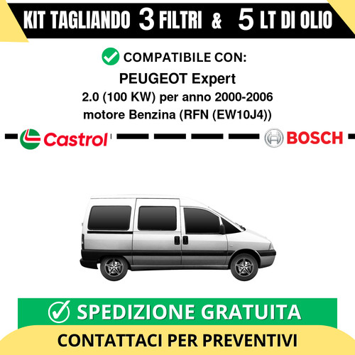 Tagliando filtri bosch 5 - tagliando, e