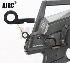 Sanwa Cordino Trasmettitore Alluminio Gancio Metallo per Telecomando RC Radio Sanwa