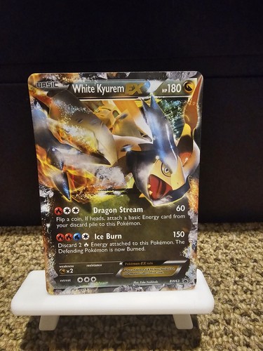 Kyurem bw63 bianco nero - ex,