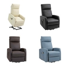 HOMCOM Poltrona Alzapersona