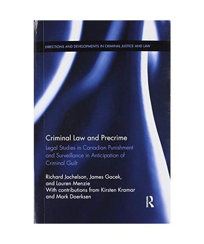 Criminal law and - and, precrime