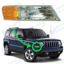Jeep Patriot 2007 - 2017 Faretto Freccia Anteriore Destro Laterale Paraurti