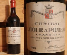 Chateau Latour a Pomerol 1966 - Pomerol - RARITÀ!!!!!