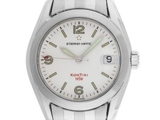 Eterna Matic Kontiki 1858 red ref.1571-41 1998 scatola originale ottima vintage