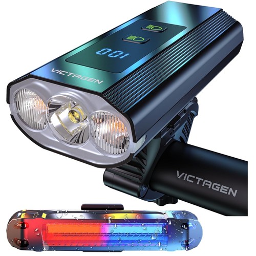 Set luci bici super luminose - luci,