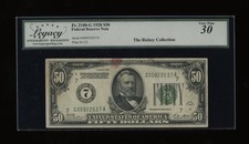 DBR 1928 $50 Chicago numero