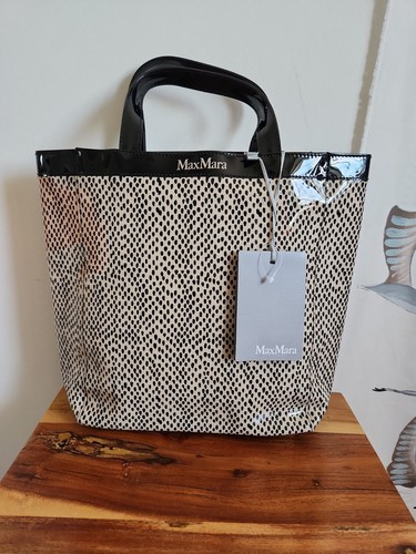 Borsa mano pvc nera - borsa, in