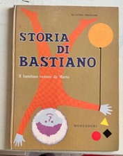 Libro vintage "Storia di Bastiano - Il bambino venuto da Marte"