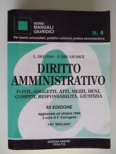 Diritto Amministrativo - L