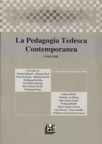 Pedagogia tedesca - pedagogia,