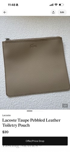 Lacoste borsa toeletta - borsa, da