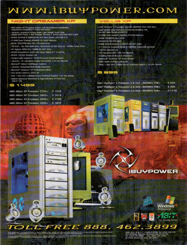 Ibuypower vintage 2002 - 2002, pc