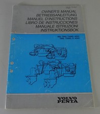' Uso Volvo Penta Motore-Barca AD31 fino A TAMD41 inglese Stand 05/1990