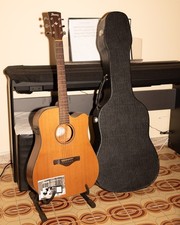 IBANEZ AW65ECE LG Natural Low Gloss + Custodia Rigida