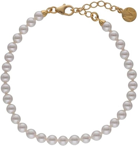 Pulsera perlas majorica 4mm - perlas,