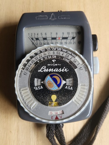 Gossen lunasix misuratore - lunasix, di