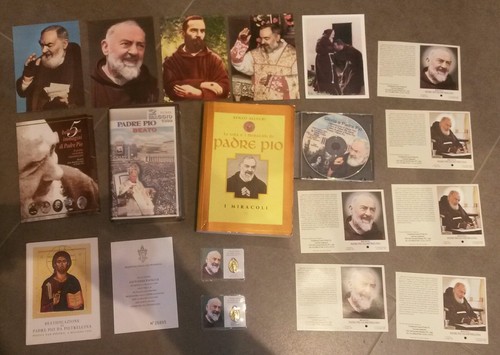 Padre pio maxi lotto reliquia - lotto,