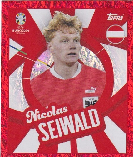 Adesivo topps uefa euro 2024 - adesivo,
