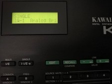 Modulo sintetizzatore digitale Kawai K1m - anni 80 vintage PCM Sound Rackmount Giappone