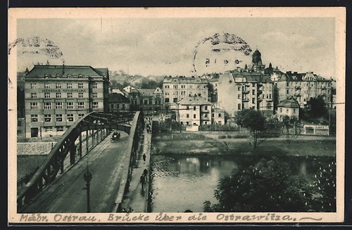Cartolina schles ostrava - schles.,