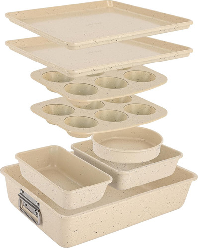 Set pezzi teglie forno - 8,