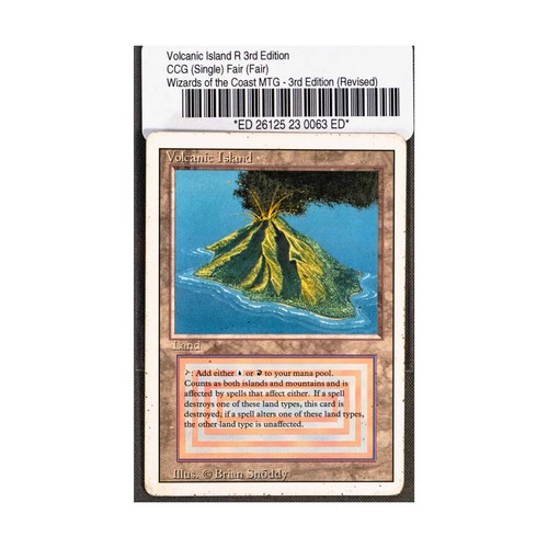 Wotc mtg 3rd volcanic - 3rd, ed