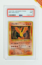Pokemon PSA 9 Moltres #146 Holo Fossil 1997 Japanese