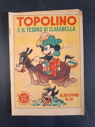 Fumetto albo oro topolino - topolino, e