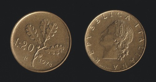 Lire 1978 ramo - di, quercia