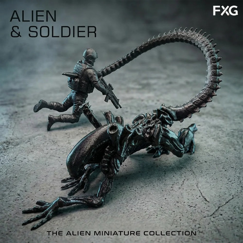 Statua action figure alien - figure,