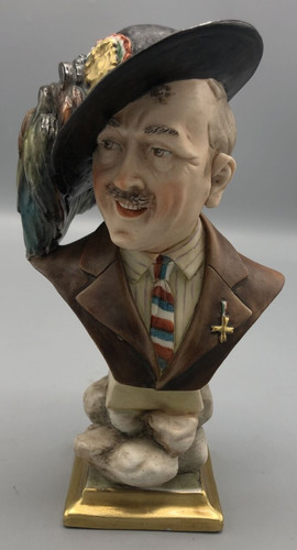Statua busto capodimonte - statua,