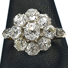 Anello margherita antico