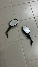 Coppia Specchietti Retrovisori Scooter Moto  Nero DX + SX