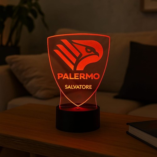 Lampada plexiglass palermo - lampada,